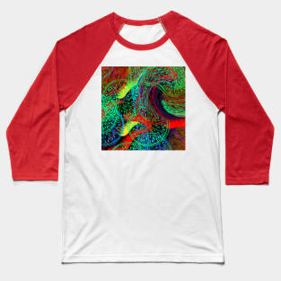 Pattern abstract Baseball T-Shirt